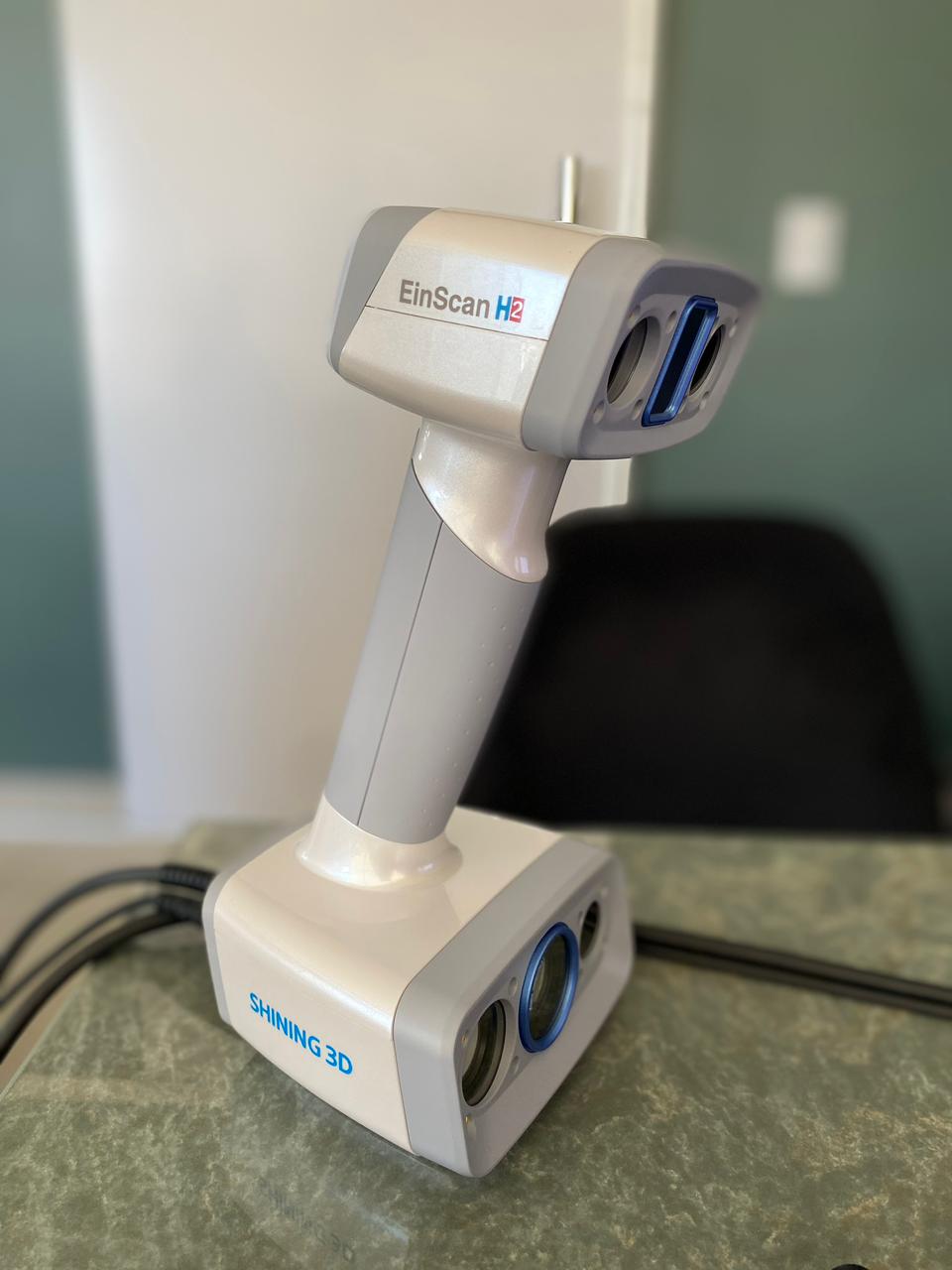 Escaneamento Craniano 3D